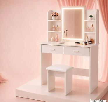 polica merdevine ikea: Toaletni sto NAVIRA kombinuje moderan izgled i pametno organizovan — 1