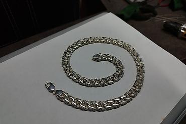 Серебряные цепочки: Классический Бисмарк 150 гр 60 см Ювелирные — 43