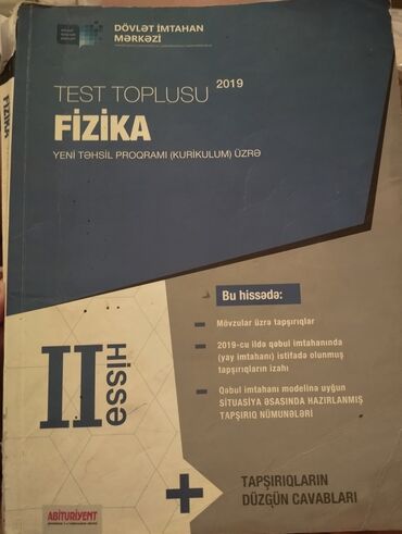 fizika sual və məsələlər 6 7: Fizika Dim toplu .nəşr ili 2019