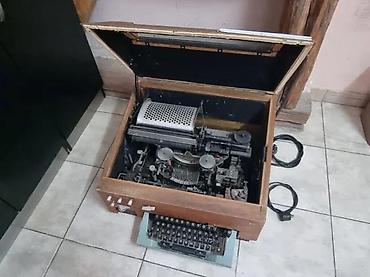 lov i ribolov u srbiji: VOJNI TELEPRINTER RFT T63 ( JNA - VEZA ) | Elektromehanički — 3