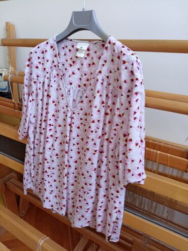Bluze: H&M, M (EU 38), Viskoza, Cvetni, bоја - Šareno — 3