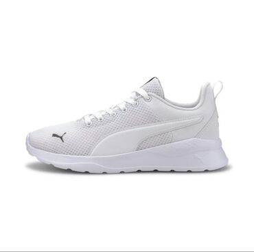 вязанные резинки для волос: Кроссовки Puma (модель спортивного стиля) - Цвет: полностью белый с