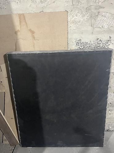Yataq başlığı (başlıq paneli) - Material: Yumşaq süet/velür
