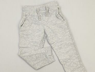 spodnie woskowane beige: Sweatpants, Little kids, 5-6 years, 116, condition - Good