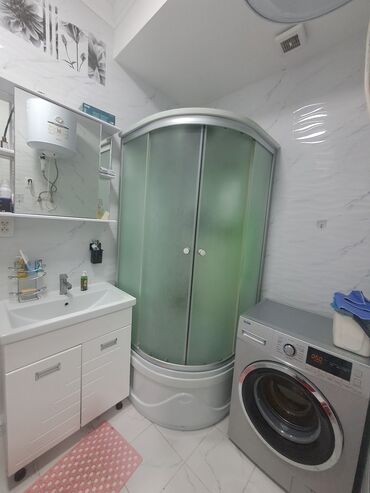 кабиный душ: Душевая кабина Полукруглая, Покрытие: Матовое