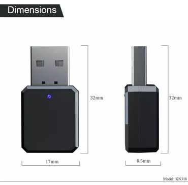 Pojačala i prijemnici: Hands free Bluetooth Aux USB audio prijemnik Bluetooth 5.1 audio — 20