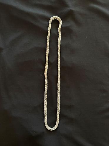 Бижутерия: 925 əyarlı gümüş boyunbağı - RAMZES 80 qr - Material: 925 sterling — 5