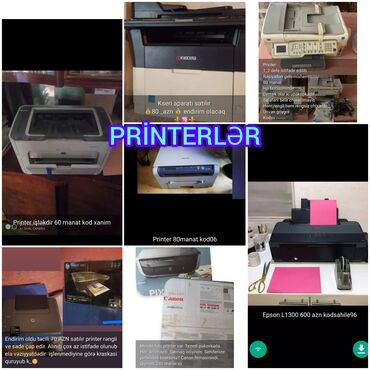 pc joystick qiymeti: Printer Serekopya aparatlari qiymet ve melumat sekillerde qeyd olunub