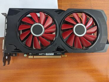 Видеокарты: Видеокарта, Б/у, AMD, Radeon RX, 4 ГБ, Для ПК