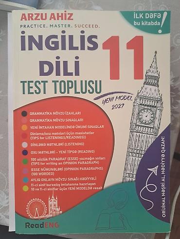 Məhsul: “İngilis Dili 11 – Test Toplusu” (Arzu Ahız, ReadENG, Yeni