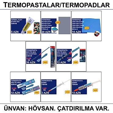 Termopasta: Termopastalar və Termopadlar 📍Ünvan: Bakı şəh, Suraxanı ray, Hövsan — 1