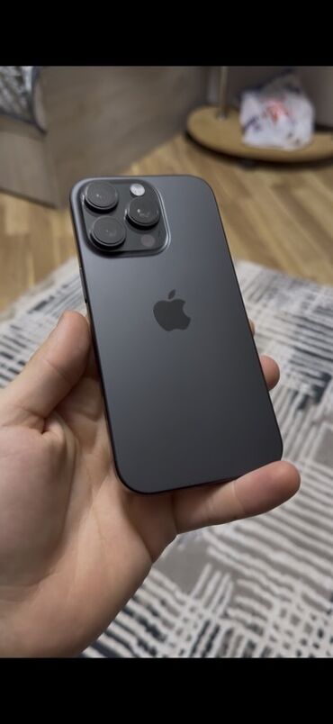 15 pro max qiyməti: IPhone 16 Pro, 128 GB, Black Titanium, Face ID