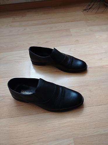 Туфли: Klassik kişi loaferləri – qara rəng - Üst material: hamar dəri — 1