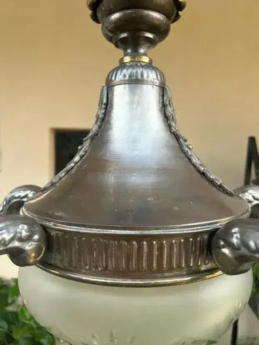 Ostali stilski nameštaj: Stari secesijski salonski luster Stari salonski luster U odličnom — 9