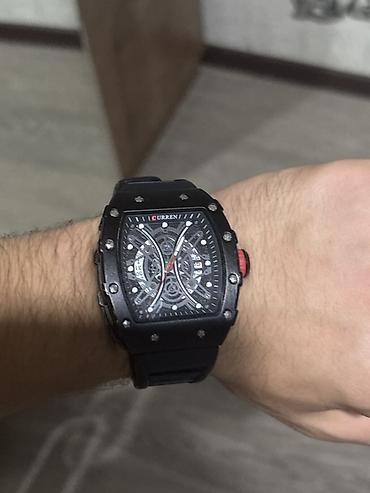 kredit qol saatlari: Curren kişi qol saatları – 2 model dəst 1) Curren idman/chronograph — 2