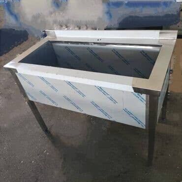 Nerjaveykalar: Paslanmayan poladdan (inox) istehsalat tipli lavabolar və iş masaları — 5