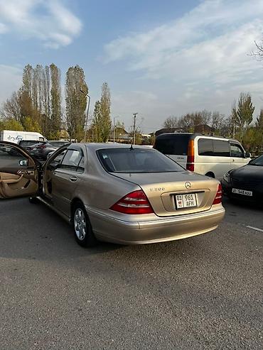 mersedes e class: Mercedes-Benz S-Class: 2002 г., 5 л, Автомат, Бензин, Седан — 6
