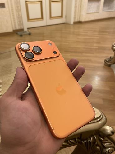 Telefon ehtiyat hissələri: IPhone 17 Pro Max, 256 GB, Narıncı, Zəmanət, Simsiz şarj, Face ID — 2