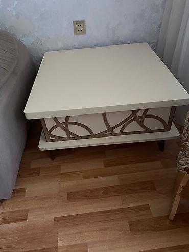 mdf stol: Kvadrat masa, Transformer, Təkərsiz, Sadə laminat, Ünvandan götürmə — 1