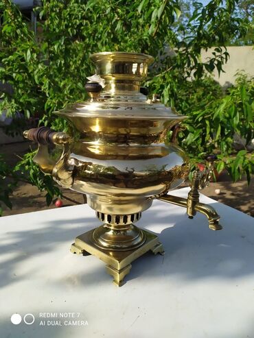 Mikserlər: Misi samovar – klassik rus dizaynı 6 lt qiymeti 500 manat unvan Gəncə