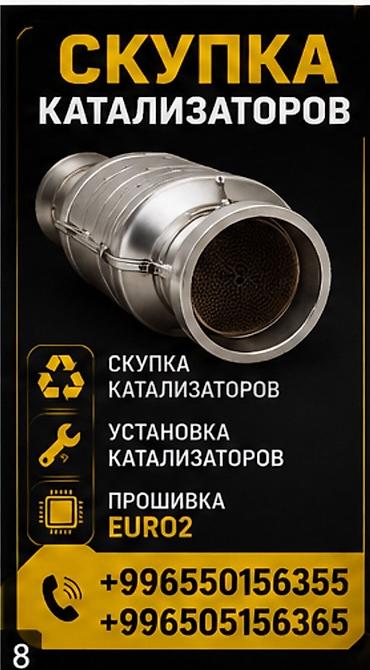 Услуги по работе с автомобильными каталитическими нейтрализаторами: -