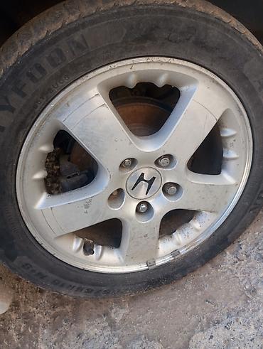 запчасти на домкрат: Литые Диски R 16 Honda, Комплект, отверстий - 5, Б/у — 2