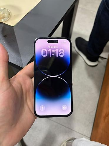iphone 19: IPhone 14 Pro, 256 GB, Qara, Simsiz şarj — 1