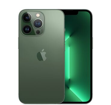 Apple iPhone: IPhone 13 Pro, 256 GB, Alpine Green, Barmaq izi, Face ID