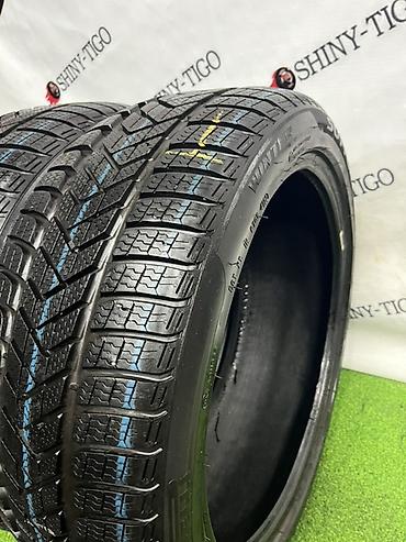 722 3: Шины 255 / 40 / R 20, Зима, Б/у, Пара, Легковые, Pirelli — 2