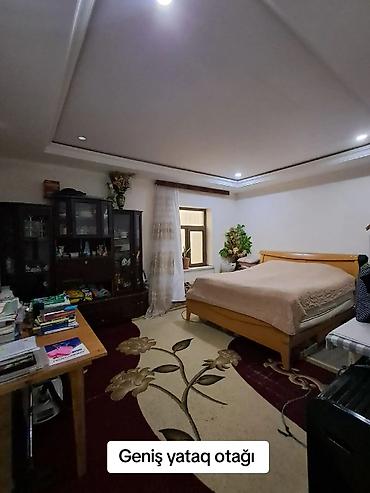 Bağ evlərinin satışı: Binə Savxozda 4 otaqlı ev satılır. - Geniş mətbəx: L formalı mətbəx — 14