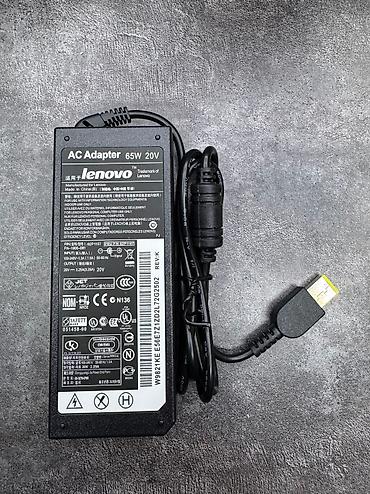 notebook: 🔌Оригинальное Зарядное устройство для ноутбука Lenovo 65W квадратный — 3