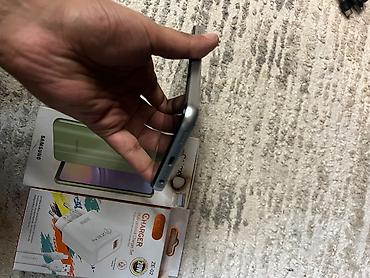 smart telefon: Samsung Galaxy A24 4G, 128 GB, rəng - Gümüşü, Sensor, Face ID — 8