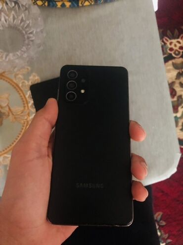 samsung s4 ekran: Samsung Galaxy A52s, 128 GB, rəng - Qara, Barmaq izi