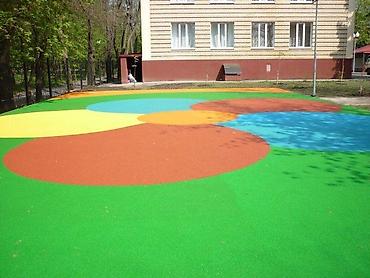 Резиновая плитка: Резиновое покрытие для детских и спортивных площадок! Прямые поставки — 7