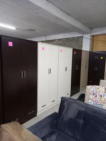 Шифоньеры: Шифоньер, Новый, Прямой, цвет - Коричневый, ЛДСП — 2