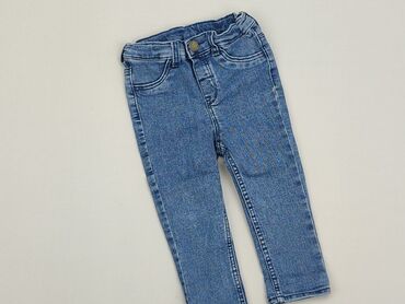 Jeansy 12-18 m, wzrost - 86 cm., stan - Dobry