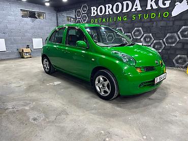 мини красовер: Nissan March: 2002 г., 1.4 л, Автомат, Бензин, Хэтчбэк — 4