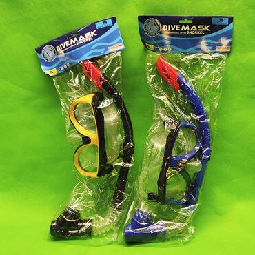 лыжные очки: Маска с трубкой для ныряния под воду для детей в ассортименте🤿