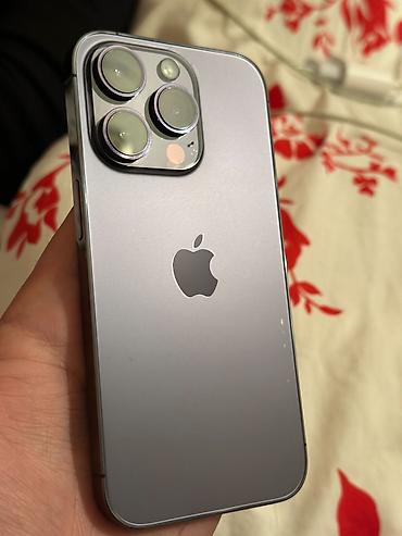IPhone 14 Pro, 128 GB, Deep Purple, Simsiz şarj, Sənədlərlə, Face ID lalafo.az -da IPhone 14 Pro, 128 GB, Deep Purple, Simsiz şarj, Sənədlərlə, Face ID