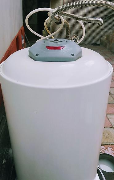 radio: Elektrik su qızdırıcısı (boiler) - Silindrik korpus, ağ rəng - Üst — 3