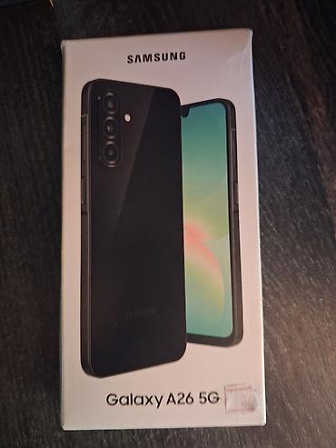 planşetlər və qiymətləri: Samsung Galaxy A26 5G, rəng - Qara — 1