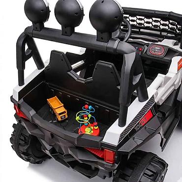 lagane patike: Veliki Dečiji Dvosed 4x4 Off-Road 908 – Beli Šifra proizvoda — 2