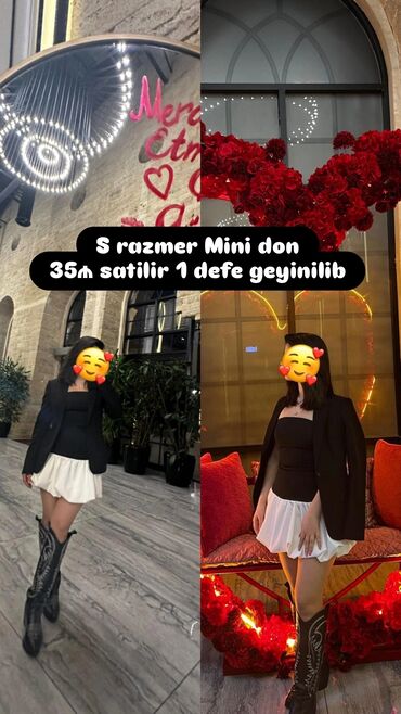 Gündəlik donlar: Gündəlik don, Mini, S (EU 36)