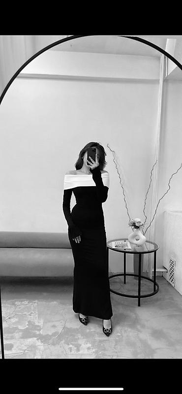 вечерние платье чёрный: Платье новое
Размер:М,44 — 2