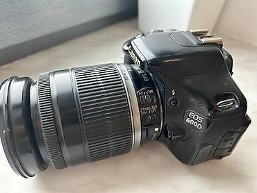 Фотоаппараты: Фотоаппарат Canon EOS 600d в отличном состоянии. Вместе с объективом — 3