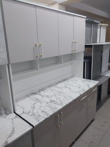 Кухонные гарнитуры: Кухонные гарнитуры с верхними и нижними модулями, нишей для — 16