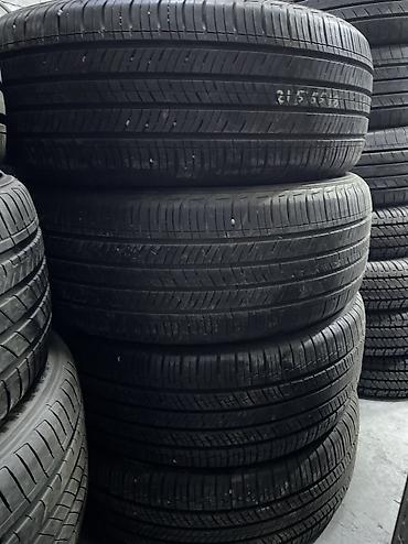 14500: Шины 215 / 55 / R 18, Лето, Б/у, Комплект, Легковые, Корея, Kumho — 1