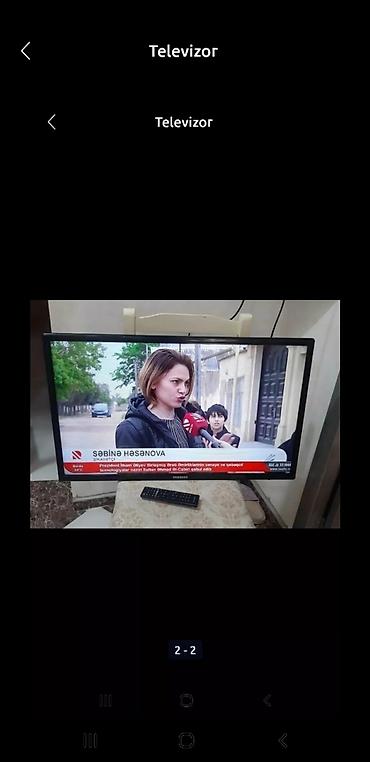 a54 ekran: Samsung 82 ekran sade tv ela veziyyetde — 1