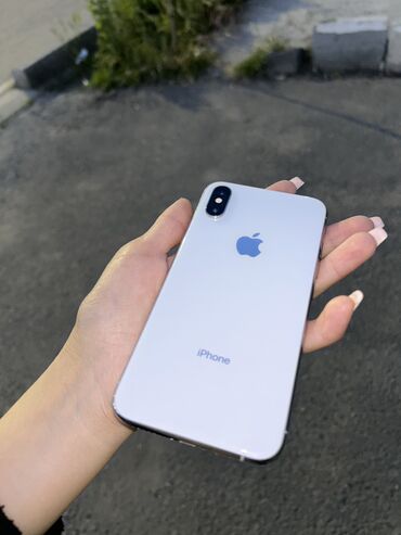 Apple iPhone: IPhone Xs, Б/у, 256 ГБ, Белый, Чехол, 87 %