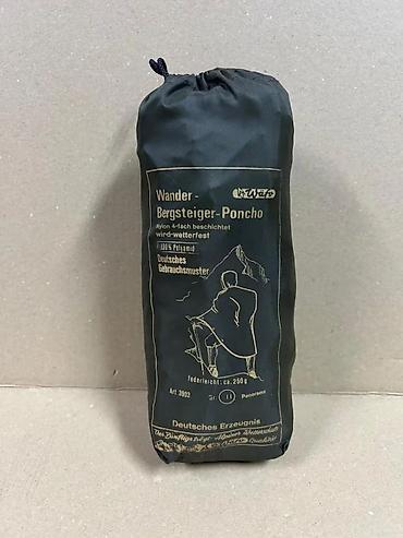 Sportska odeća: Planinarski/planinarsko-hodački pončo – “Wander-Bergsteiger-Poncho” - — 4
